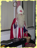 la visite de Saint-Nicolas